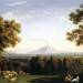 Landscape with the Palace of Caserta and Vesuvius